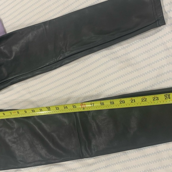 Bundle of Two black faux leather leggings - Picture 7 of 14